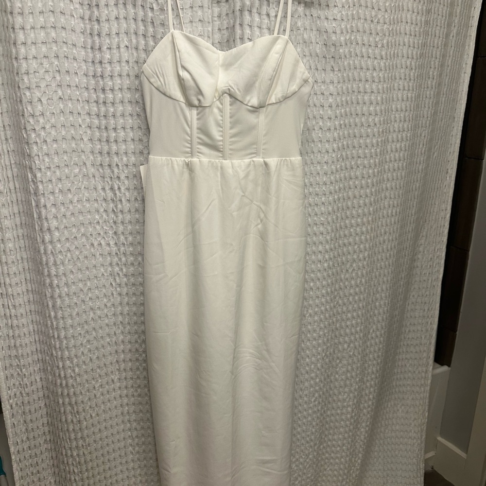 BARDOT Robert White Midi Dress - Picture 2 of 4